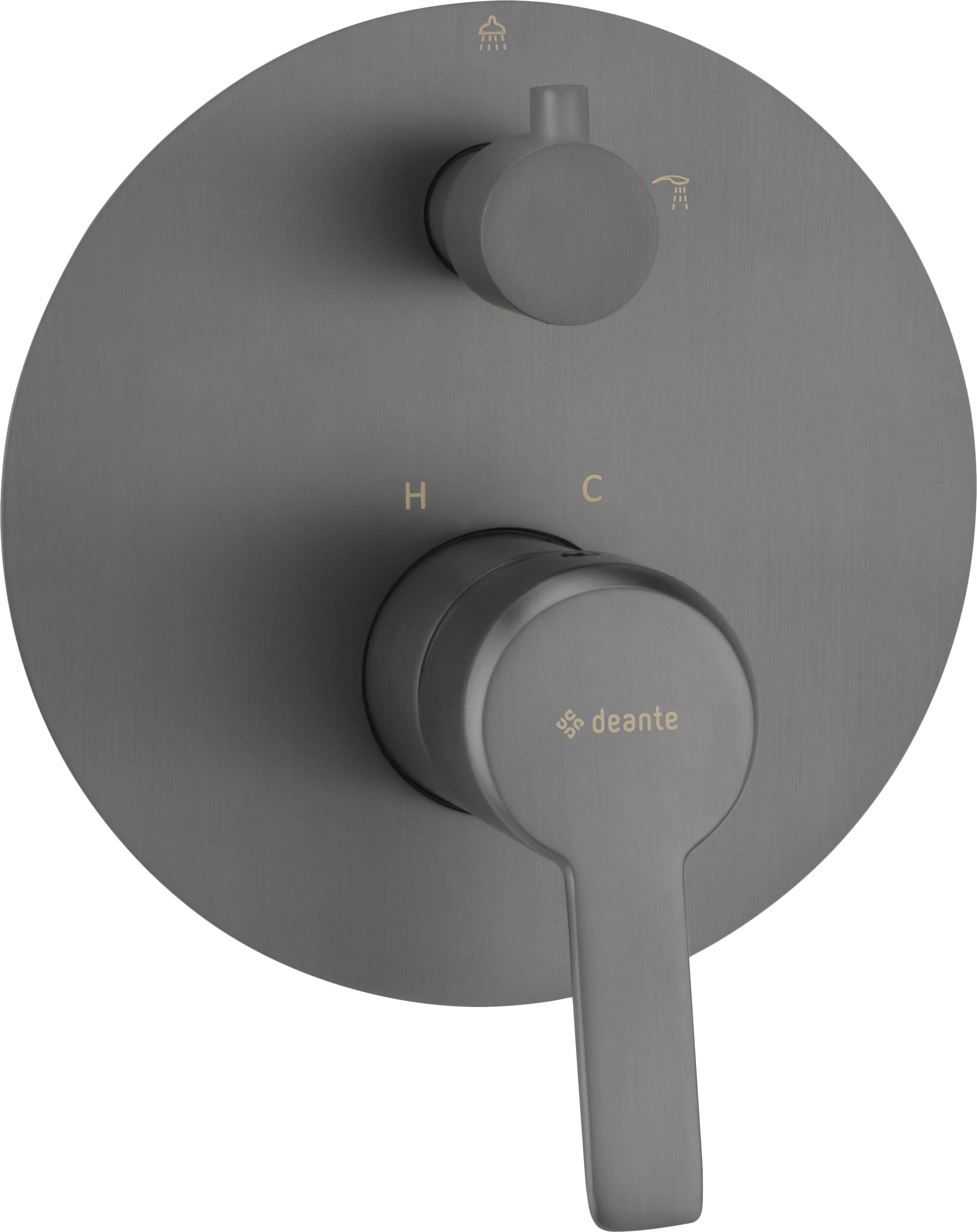 Shower mixer, concealed, with shower switch
